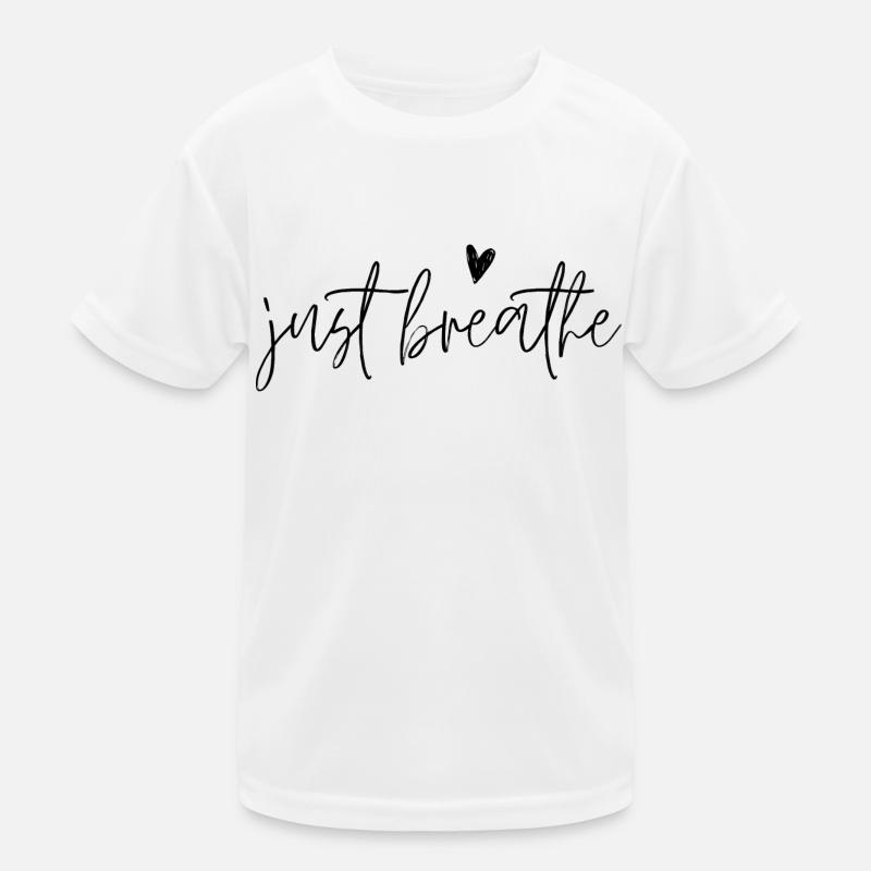 Respirez simplement T-shirt sport Enfant