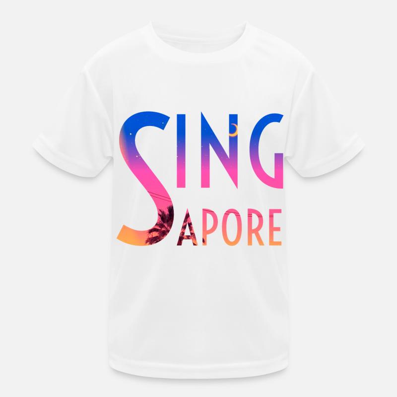 Singapour T-shirt sport Enfant