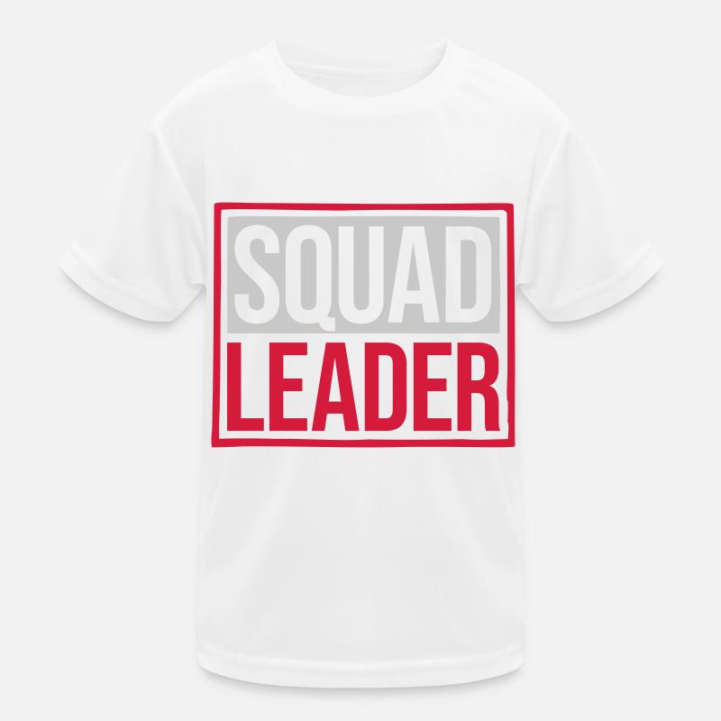 Anführer Team Squad Leader Kinder Funktions-T-Shirt