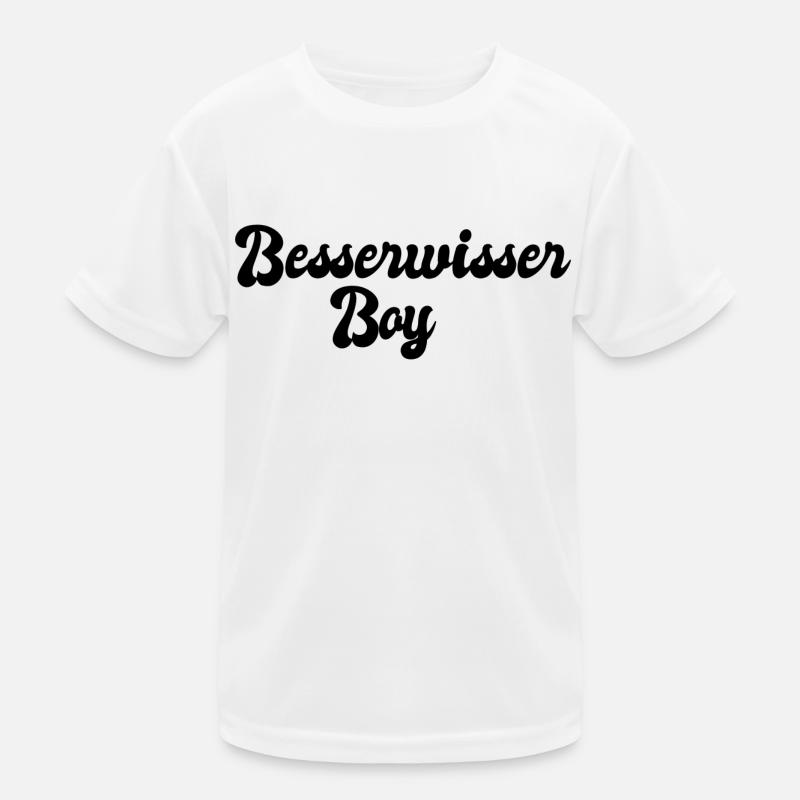 Besserwisser Boy Kinder Funktions-T-Shirt