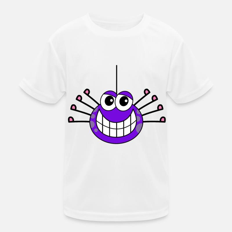 Cartoon Spider Kids Functional T-Shirt