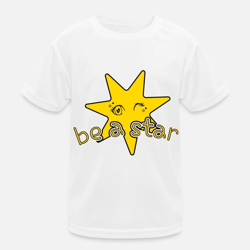 Be a Star - for all stars and starlets Kids Functional T-Shirt