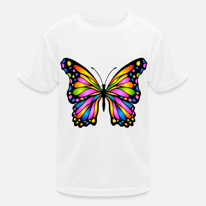 Schmetterling Kinder Funktions-T-Shirt
