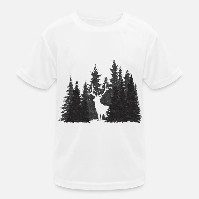 Cerf T-shirt sport Enfant