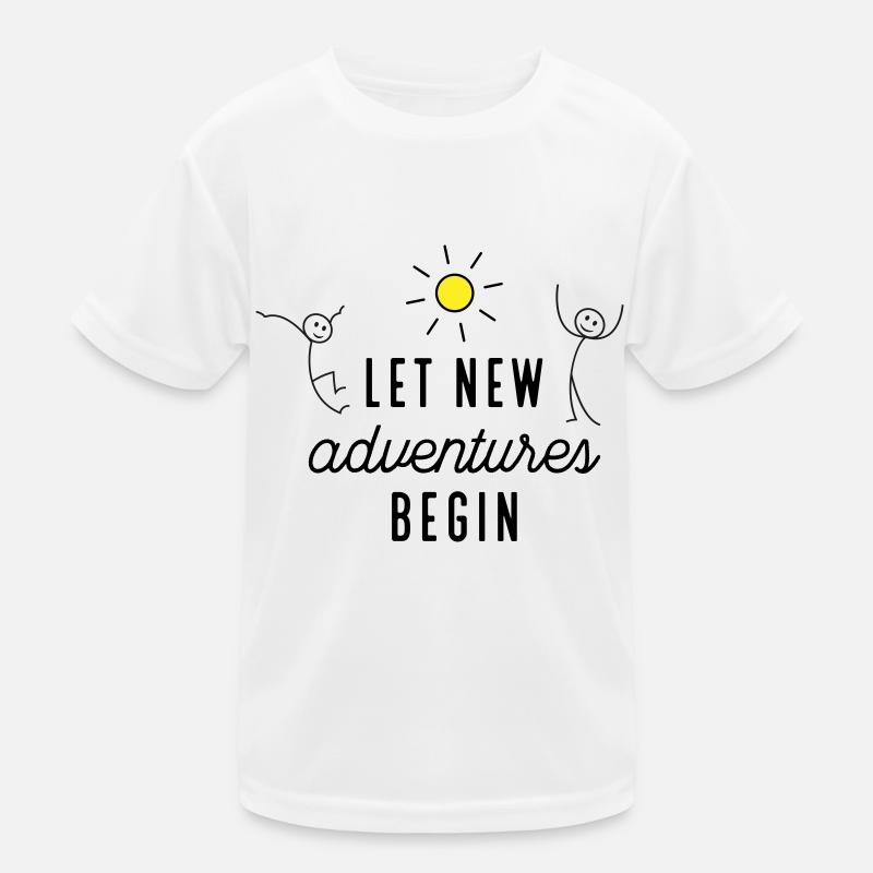 Aventure ou nouveau départ T-shirt sport Enfant