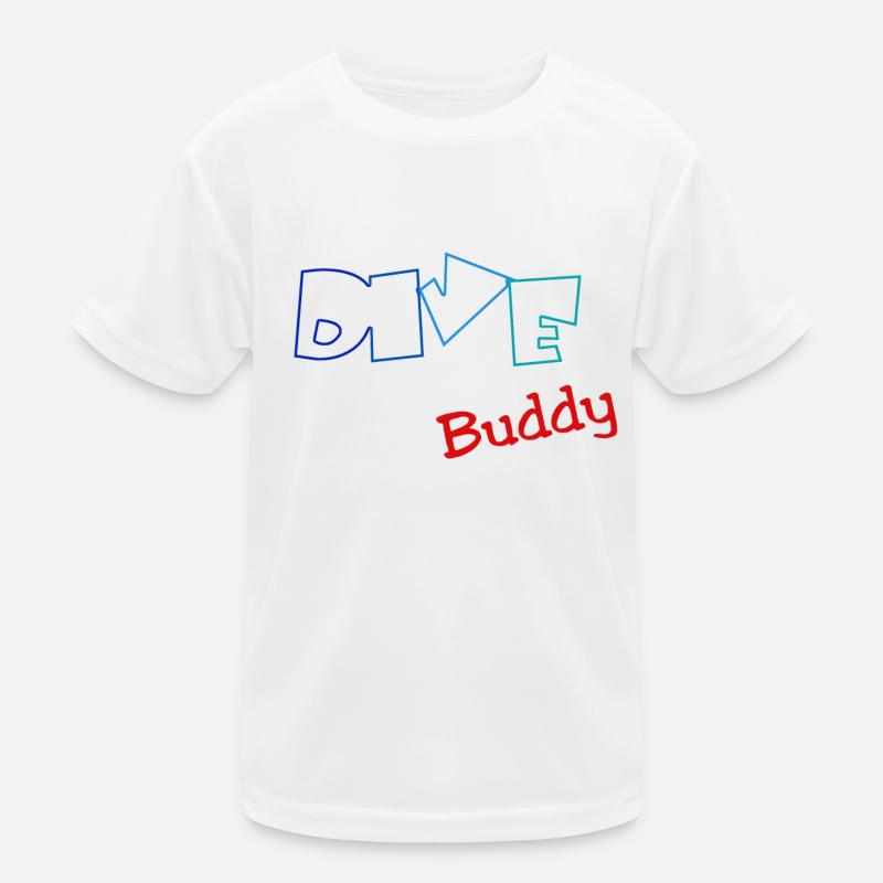 Diver Dive Buddy Scuba Kinder Funktions-T-Shirt