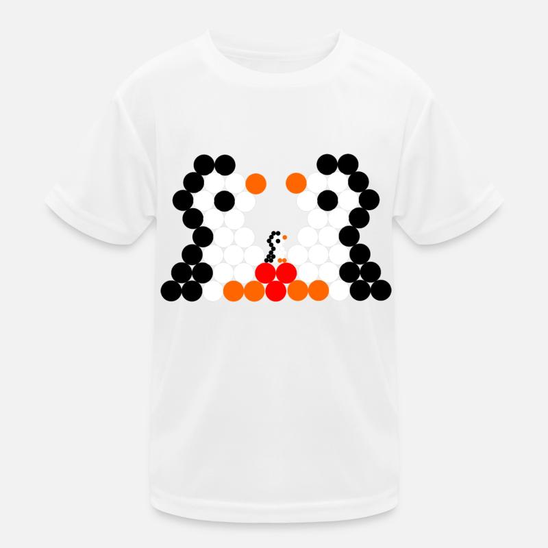 Pinguinfamilie Kinder Funktions-T-Shirt