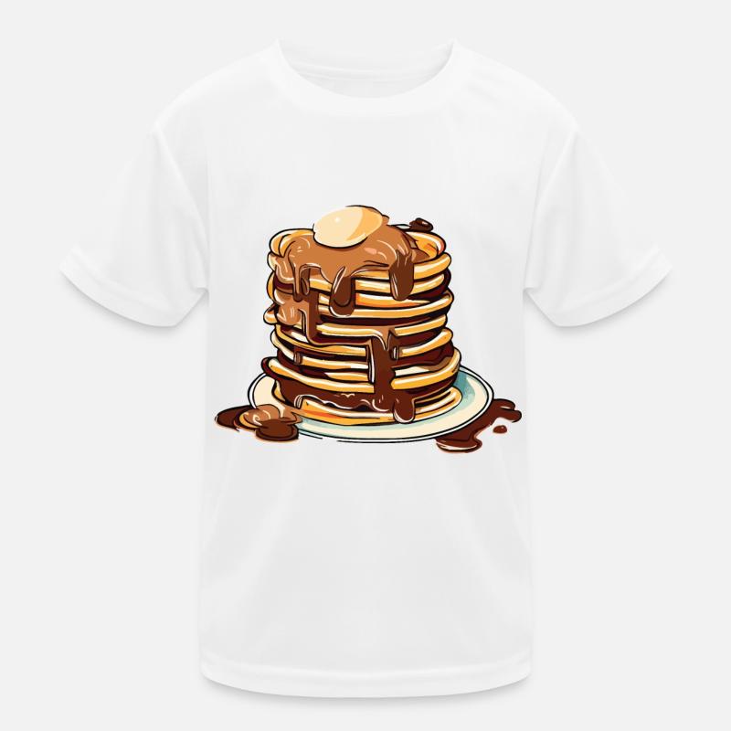 ZU VIELE PFANNKUCHEN Kinder Funktions-T-Shirt
