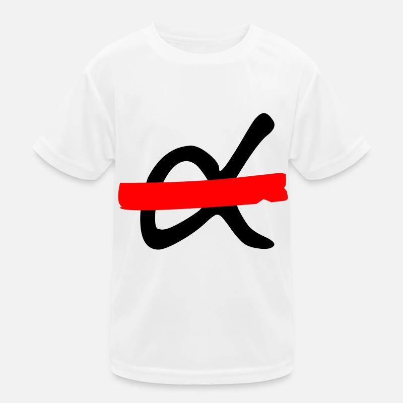 NO Macho logo Kids Functional T-Shirt