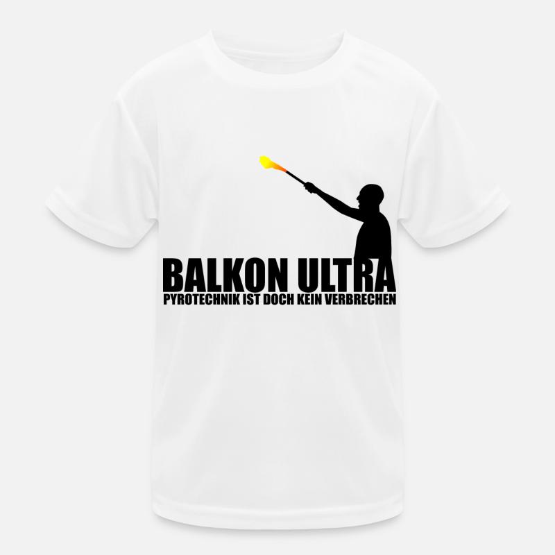 Pyrotechnik Kinder Funktions-T-Shirt