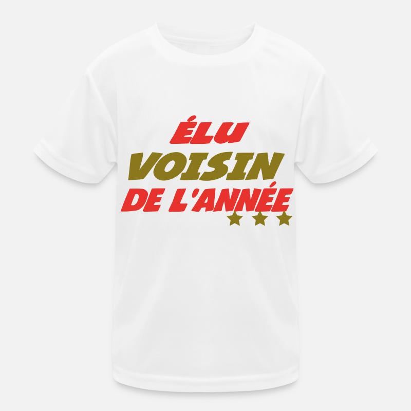 Zum NACHBARN des Jahres gewählt Kinder Funktions-T-Shirt