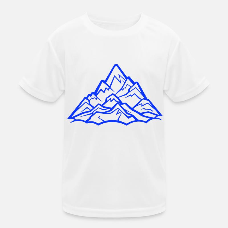 Mountains Mountains Kids Functional T-Shirt