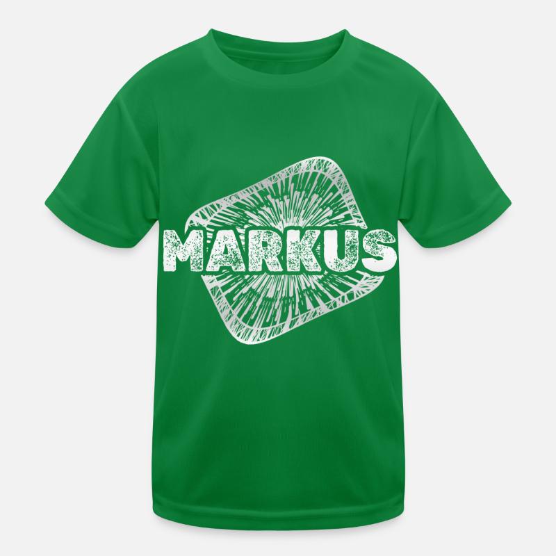 Gift for Markus Kids Functional T-Shirt