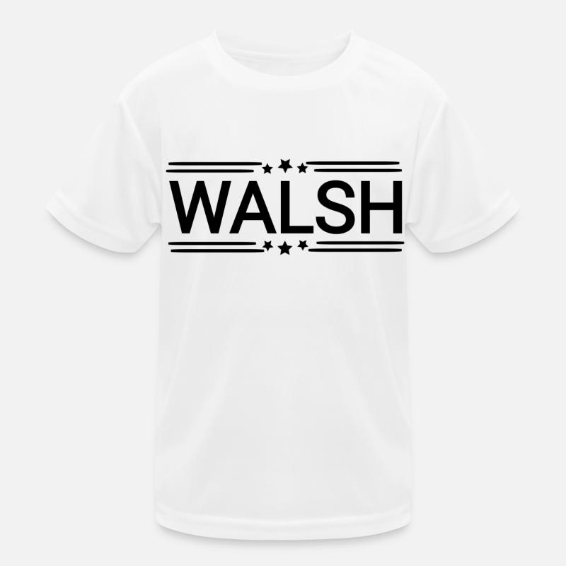 Walsh name Kinder Funktions-T-Shirt