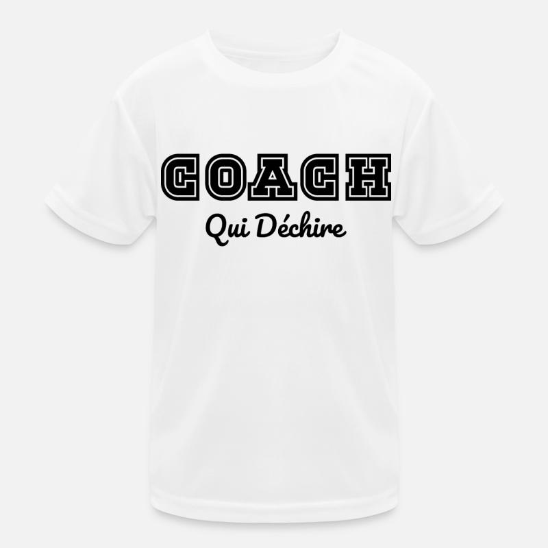 Coach Qui Déchire T-shirt sport Enfant