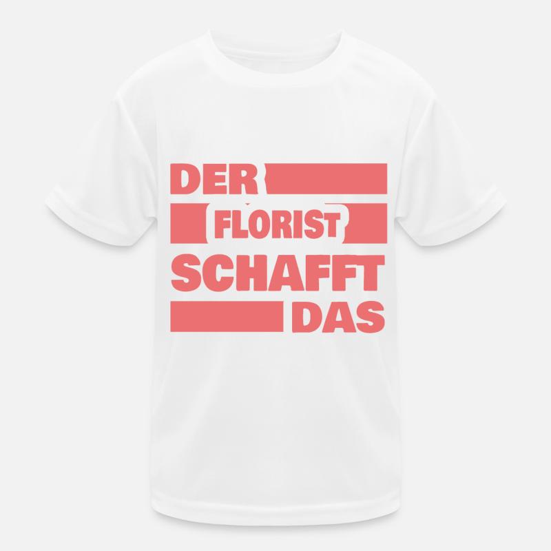Florist as work Kids Functional T-Shirt