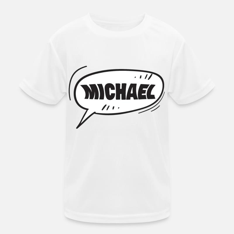 Gift for Michael Kids Functional T-Shirt