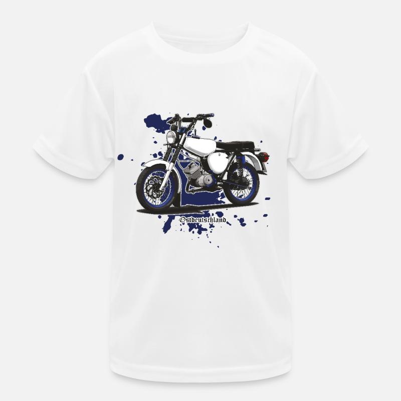 S51 (blanc) // Illustration T-shirt sport Enfant