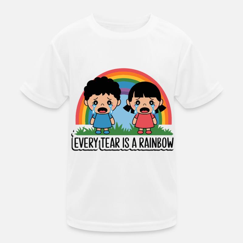 CRYING CHILDREN Kids Functional T-Shirt
