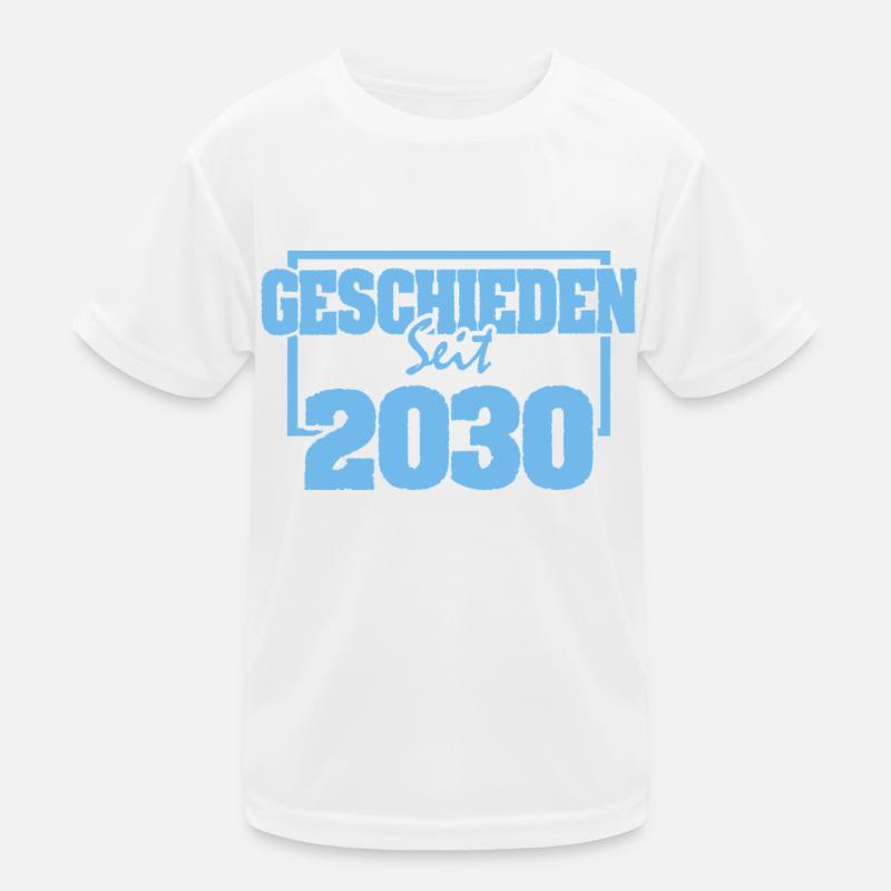 Divorced 2030 Kids Functional T-Shirt