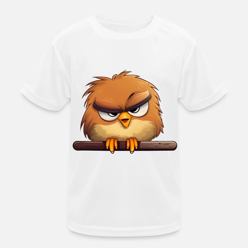 Really? Vogel mit bösem Blick Kinder Funktions-T-Shirt