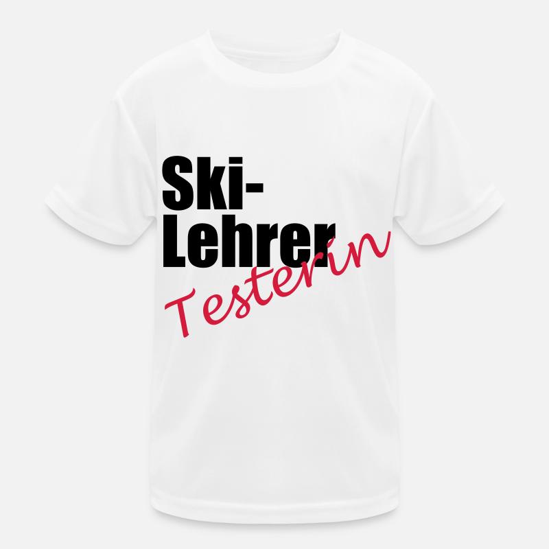 Ski instructor tester Kids Functional T-Shirt