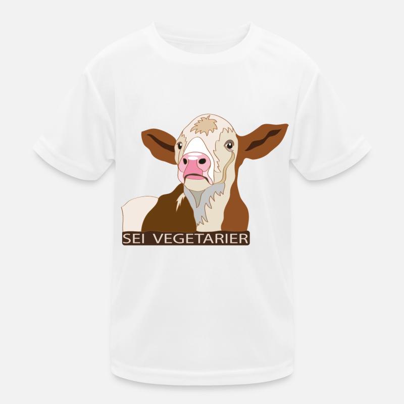 Kalb: Sei Vegetarier Kinder Funktions-T-Shirt