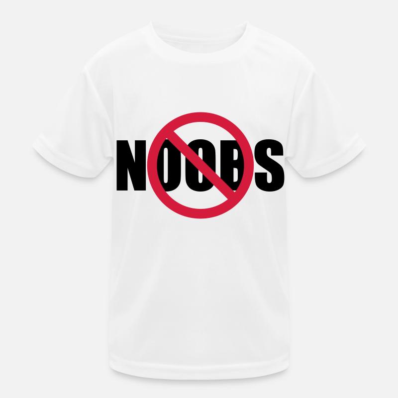 Aucun signe de noobs interdit T-shirt sport Enfant