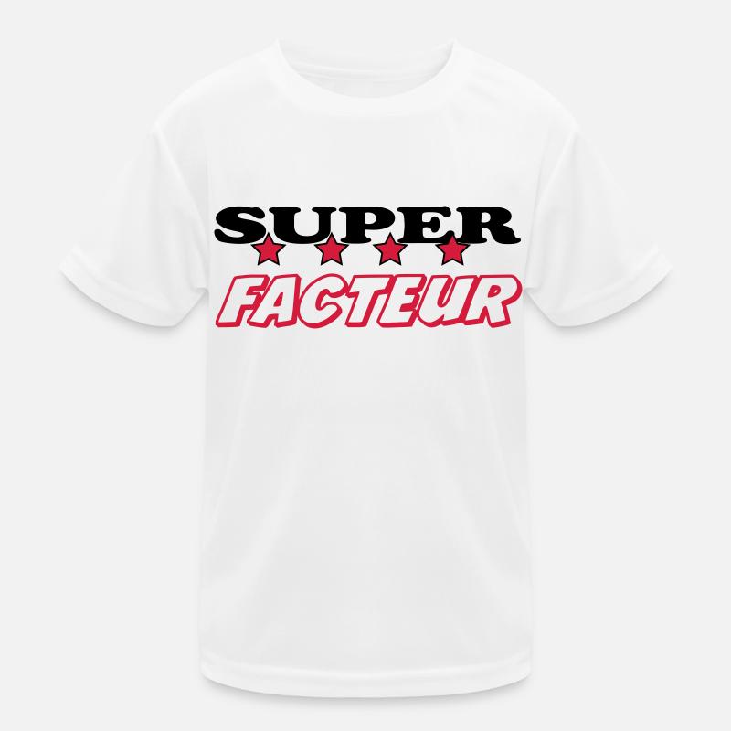 Facteur / Factrice / Poste / Papa / Maman T-shirt sport Enfant