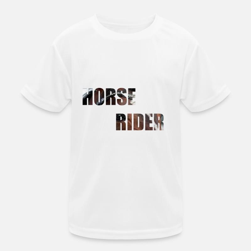 Reiter Kinder Funktions-T-Shirt