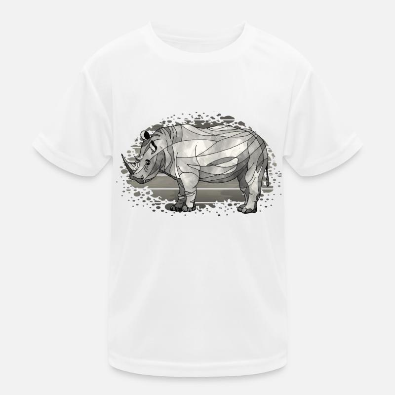 Rhinoceros Kids Functional T-Shirt