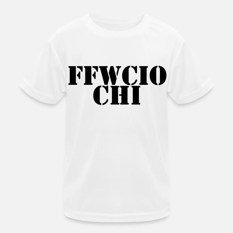 Welsh saying Welsh language - Kids Functional T-Shirt - white
