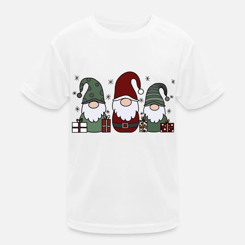 Weihnachtsmann Kinder Funktions-T-Shirt