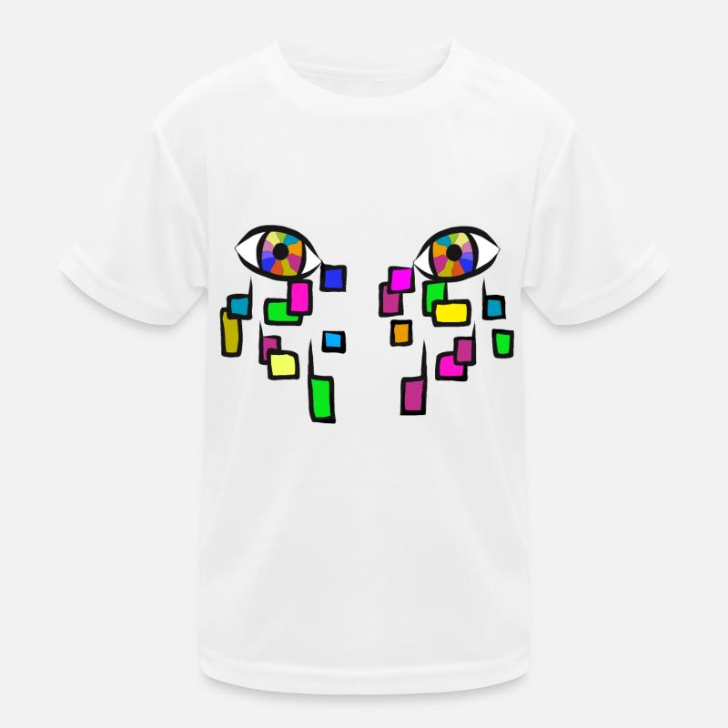 Cry in colors. Kids Functional T-Shirt