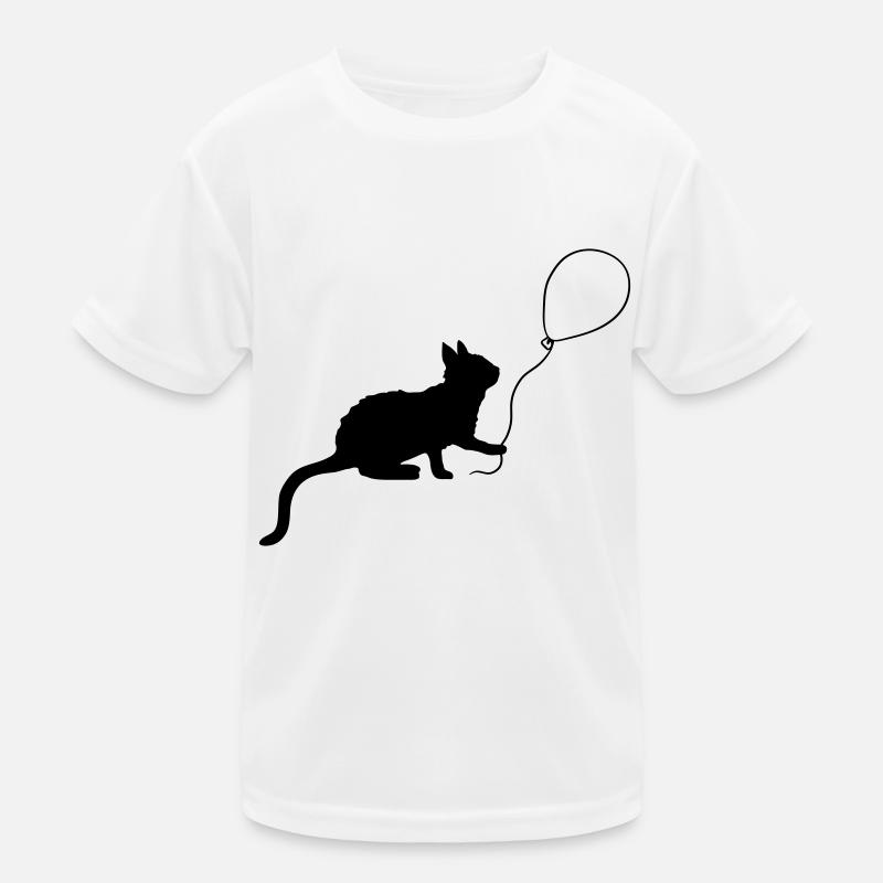 Balloon Kitten joue contour T-shirt sport Enfant