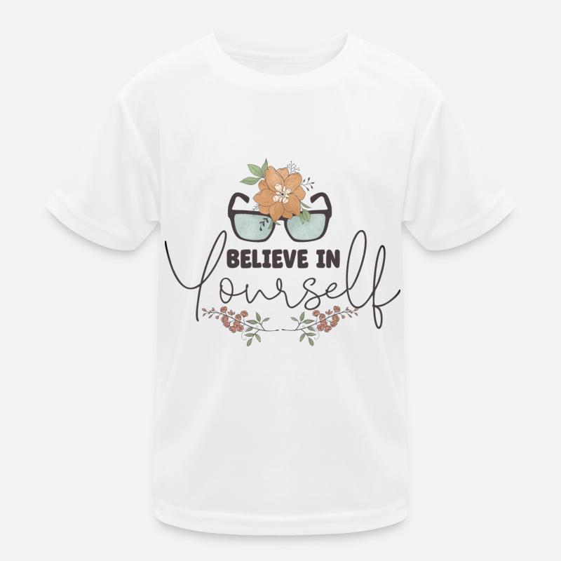 Don d’énergie d’inspiration d’amour de soi T-shirt sport Enfant