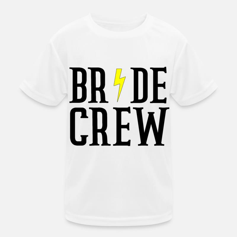 Braut Crew Kinder Funktions-T-Shirt