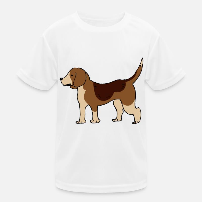 Beagle Kinder Funktions-T-Shirt