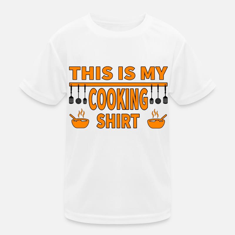 Kochen Kinder Funktions-T-Shirt