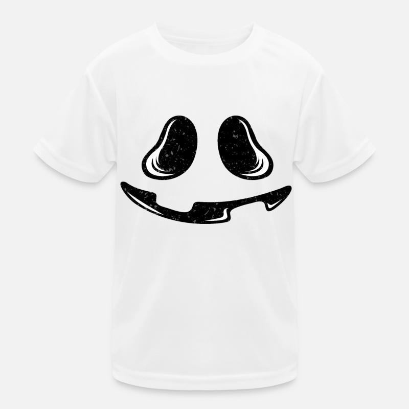 Pumpkin face Kinder Funktions-T-Shirt