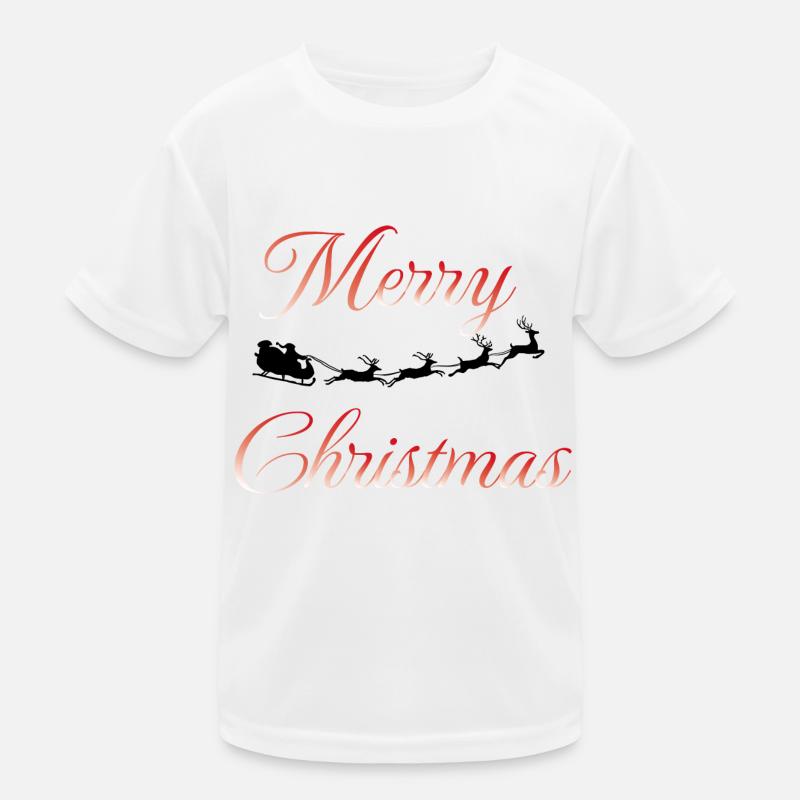 Joyeuses Fêtes T-shirt sport Enfant