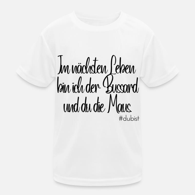 Ich bin der Bussard Kinder Funktions-T-Shirt