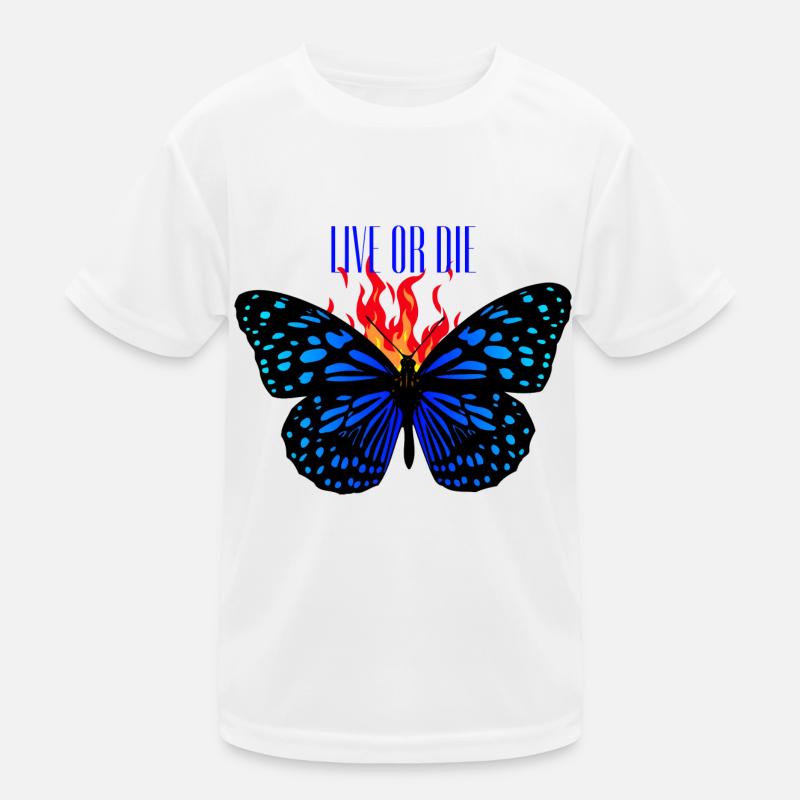 LIVE OR DIE Kinder Funktions-T-Shirt