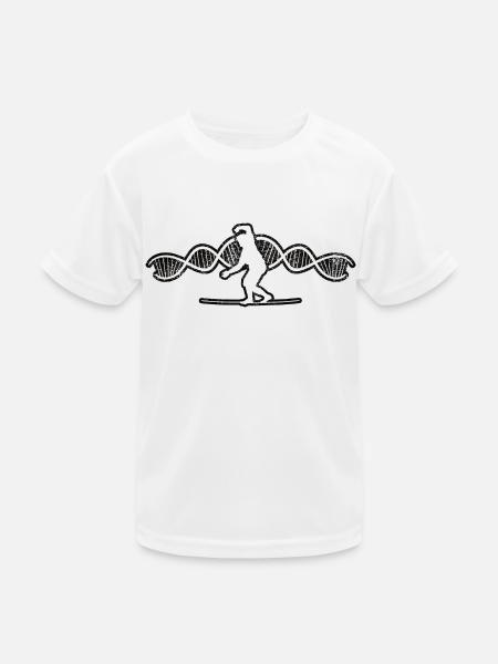 Slackline Tricklining Gift Slackliner - Kids Functional T-Shirt - white - Front