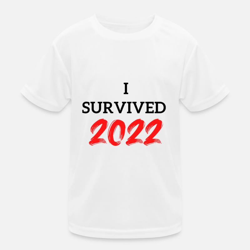 I Survived 2022 Kids Functional T-Shirt
