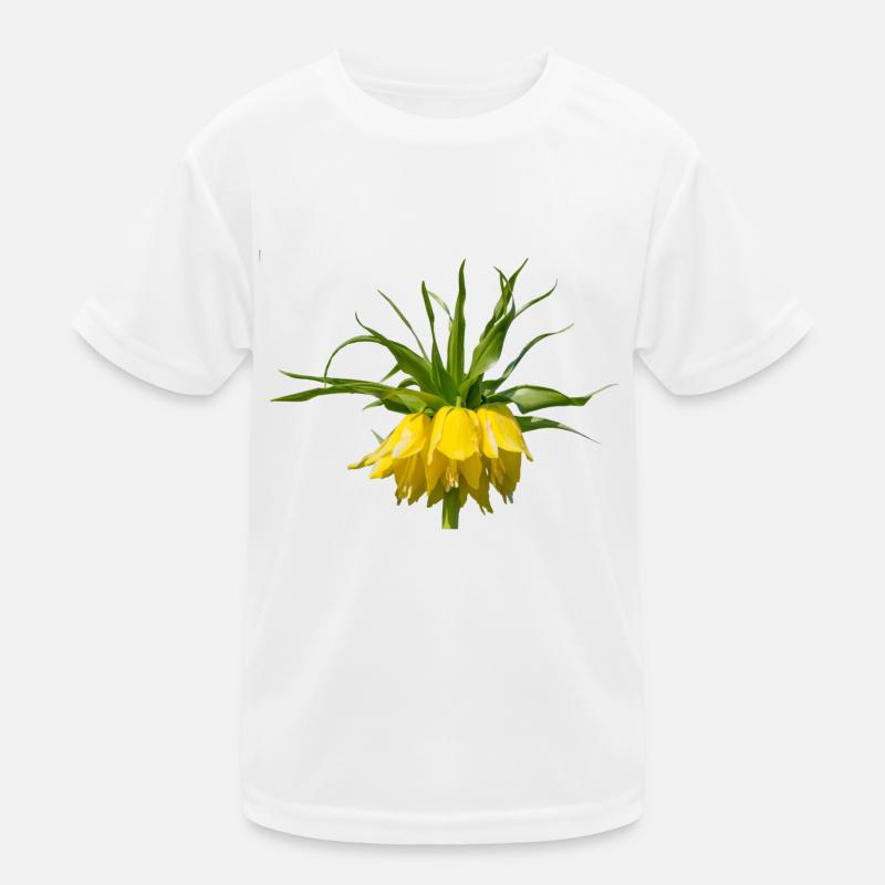 Kaiserkrone Blume Frühling Liliengewächs Flora Kinder Funktions-T-Shirt