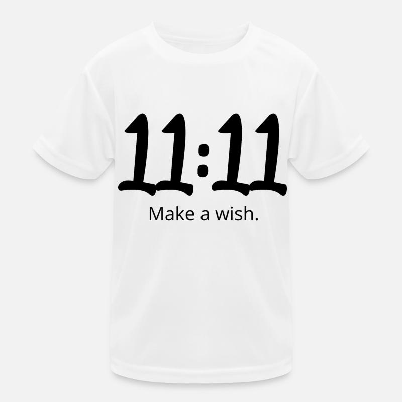 11 11 wünsch dir etwas Kinder Funktions-T-Shirt