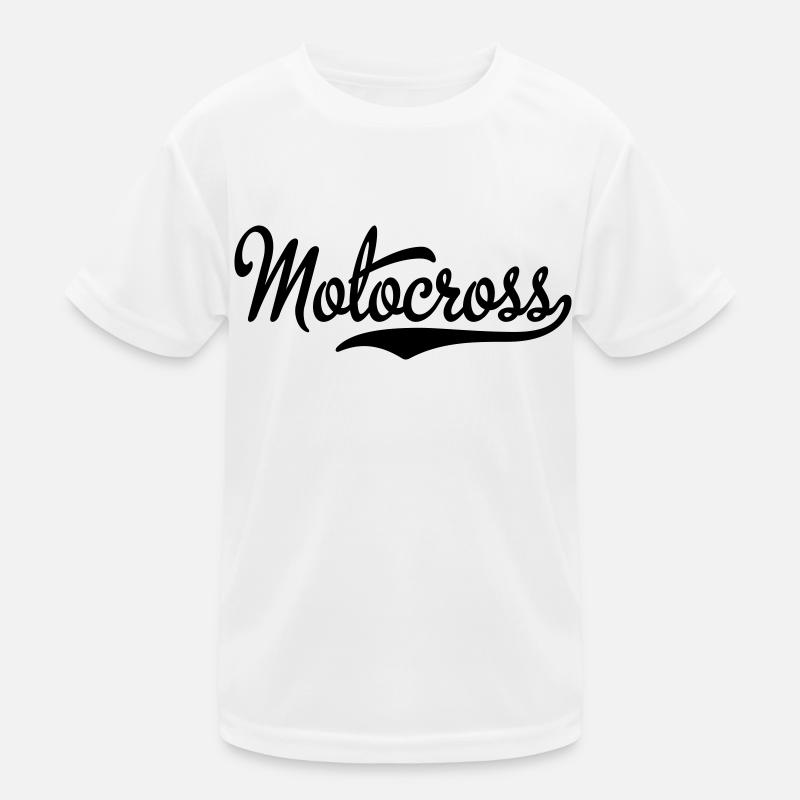 Motocross Kinder Funktions-T-Shirt