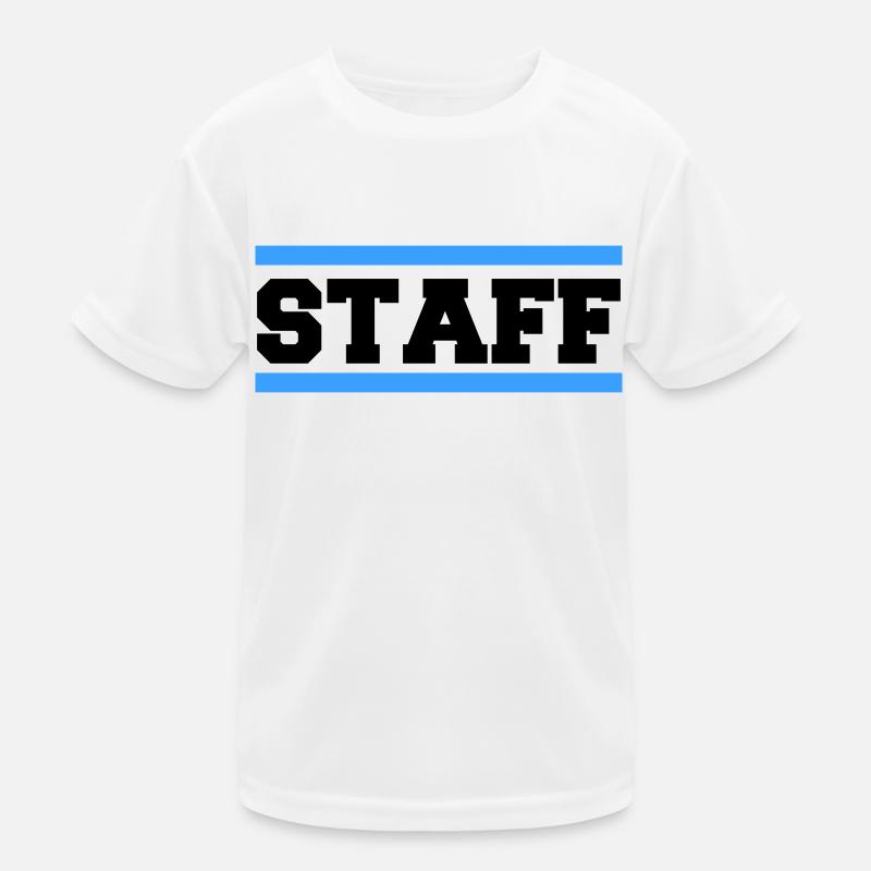 staff Kinder Funktions-T-Shirt
