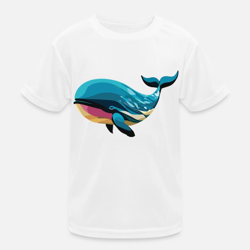 Whale Kids Functional T-Shirt